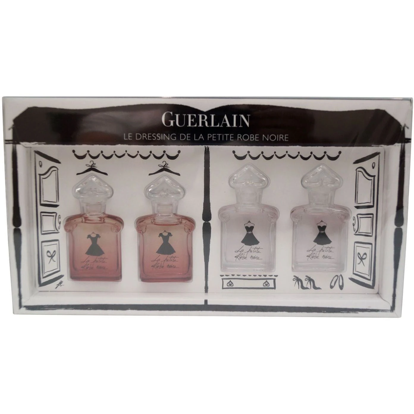 Guerlain La Petite Robe Noire Confezione Regalo 2 X 5 Ml EDT + 2 X 5 Ml EDP Donna 1 Guerlain La Petite Robe Noire Confezione Regalo 2 X 5 Ml EDT + 2 X 5 Ml EDP Donna